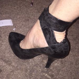 High heel shoes